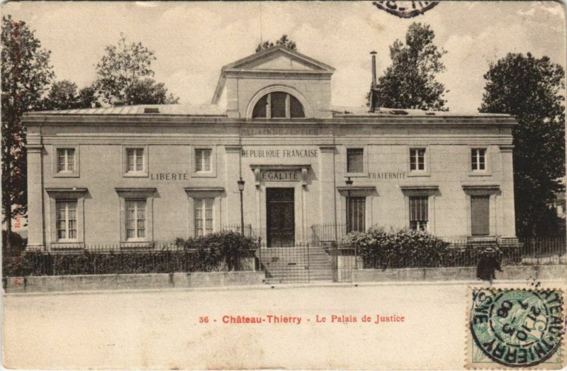 CPA CHATEAU-THIERRY Le Palaise de Justice (151989)