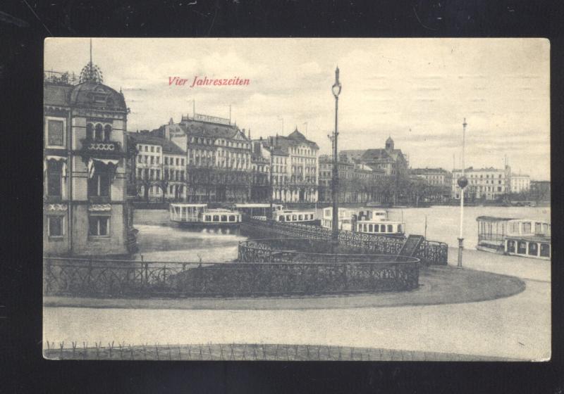 VIER JSHREAZEITEN GERMANY GERMAN ANTIQUE VINTAGE POSTCARD