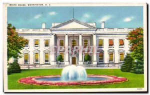 Postcard Old White House Washington D C.