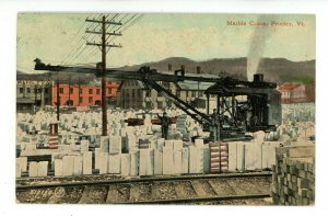 VT - Proctor. Marble Crane ca 1907