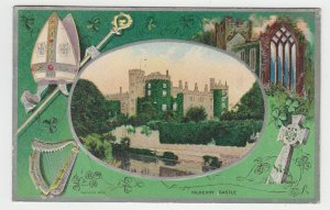 P2444, 1911 postcard alot of green kilkenny castle ireland