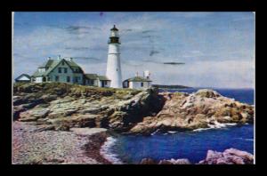 PORTLAND HEAD LIGHTHOUSE CASCO BAY MAINE