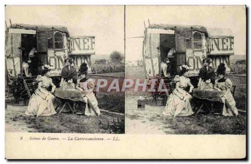  Vintage Postcard Scenes of kind the fortune-teller