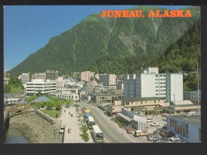 Alaska JUNEAU downtown business center Base of Mt. Juneau ~ Cont'l