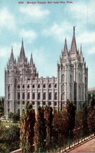 Utah Salt Lake City Mormon Temple