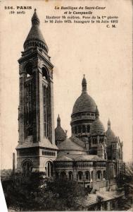 CPA Paris 18e La Basilique du Sacré Coeur et le Campanile (284042)