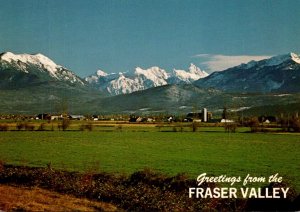 Canada British Columbia Chilliwack Greetings From The Fraser Valley