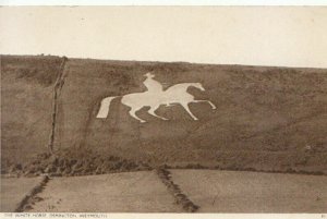 Dorset Postcard - The White Horse - Osmington - Weymouth - Ref TZ7009