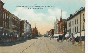 SOUTH BEND  Indiana  1900-10s  Michigan Street