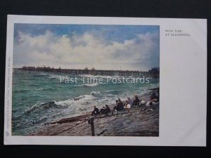 Lancashire BLACKPOOL High Tide c1902 UB Postcard by Raphael Tuck 280