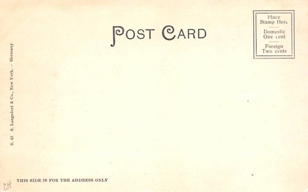 Tremont Street Boston, Massachusetts Postcard