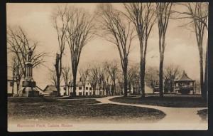 Memorial Park Calais Maine Valentine & Sons' Publishing Co