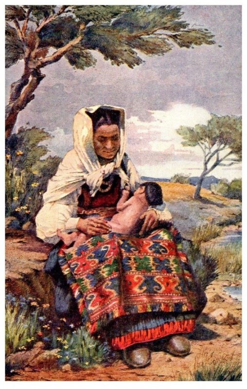 Woman with Baby , Meneghello-Dincic