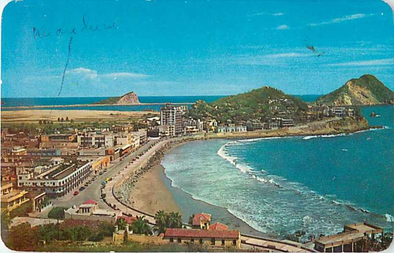 Vista Panoramica Olas Altas Beach Mazatlan Sinaloa Mexico PC