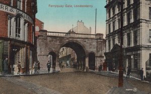 Northern Ireland Postcard - Ferryquay Gate, Londonderry    RS23741