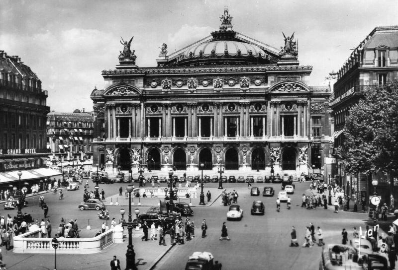 France Paris en Flanant Place de l'Opera BS.PC.17