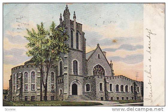 Presbyterian Church, Marion, Indiana, PU-00-10s