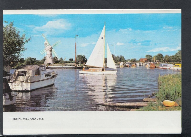 Norfolk Lettercard - 6 View Photocolour Lettercard of The Norfolk Broads  C897