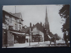 West Midlands HANDSWORTH Hampstead Road c1906 RP Postcard by Scott Russell