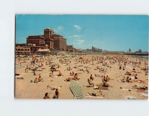 Postcard Beach in Atlantic City New Jersey USA