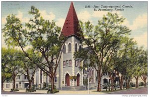 First Congregational Church, St. Petersburg, Florida, PU-1948