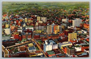 Aerial View of Atlanta   Georgia   Postcard