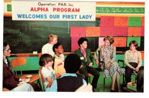 First Lady Nancy Reagan, Pinellas Park Florida, Alpha Program, Children, 1982