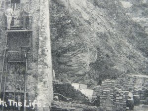Devon Lynmouth EARLY LYNTON CLIFF RAILWAY / LIFT c1903 UB Postcard