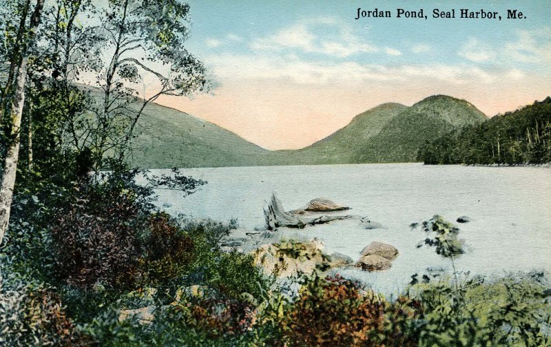 ME - Seal Harbor. Jordan Pond 