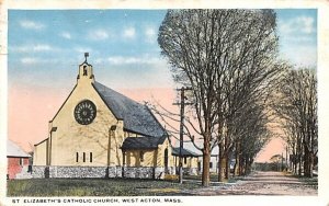 St Elizabeth's Catholic Church in West Acton, Massachusetts