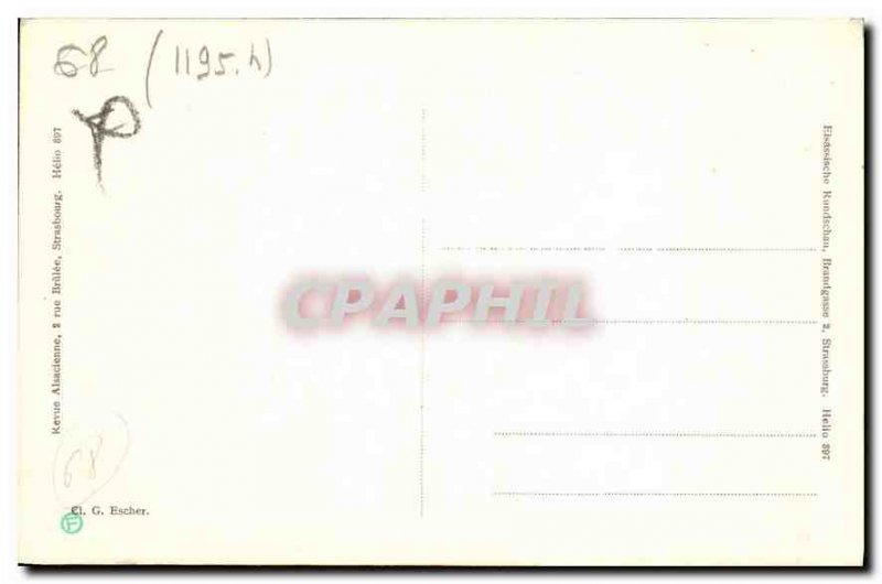 Old Postcard Riquewihr Reichenweier