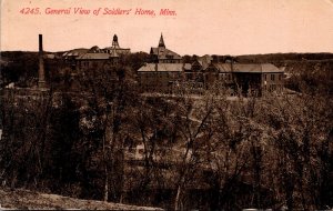 Minnesota Minneapolis General View Of Soldiers Home 1914