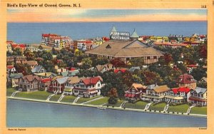 Bird's Eye-View of Ocean Grove, N. J., USA in Ocean Grove, New Jersey