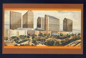 Dallas, Texas/TX  Postcard, Artist's Rendering Of Galleria Complex, LBJ Freeway