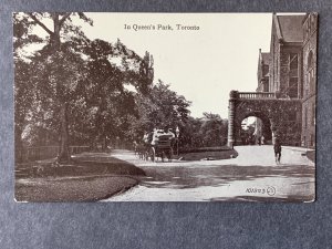 In Queen's Park Toronto Canada Litho Postcard H2024082257