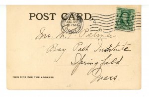 MN - Minneapolis. Loring Park View ca 1907  (postal ink)