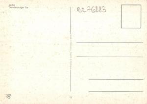 BR76883 berlin brandenburger tor germany