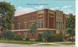 Illinois Centralia Masonic Temple Curteich