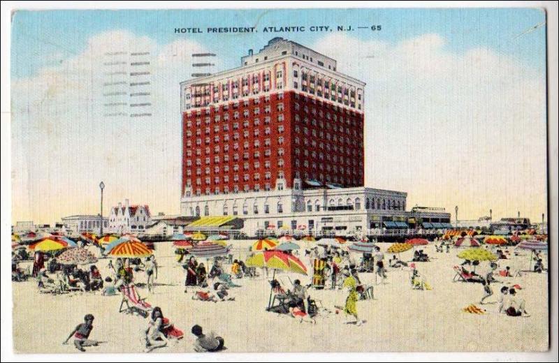 Hotel President, Atlantic City NJ