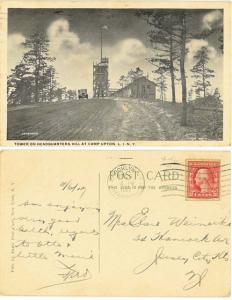 Tower on Headquarters Hill, Camp Upton, L.I., N.Y.-1917