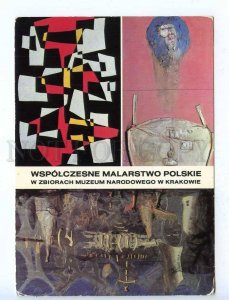 219043 POLAND Krakow museum old photo postcard