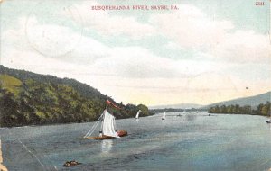 Susquehanna River Sayre, Pennsylvania PA