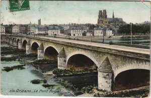CPA ORLÉANS - Le pont royal (155463)