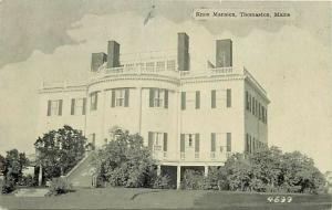 ME, Thomaston, Maine, Knox mansion, Dexter Press No. 4699