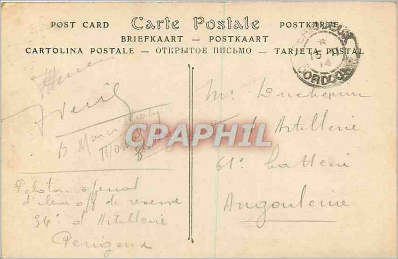 Old Postcard Perigeux House Rue Limogeanne