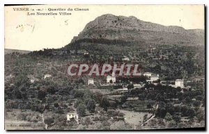 Postcard Vence Old Quarter Claous Lea New Villas