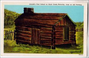 Lincoln's First School on Knob Creek KY