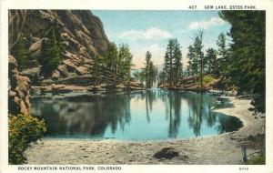 1920s Rocky Mountain National Park Colorado Sanborn Teich postcard 3866