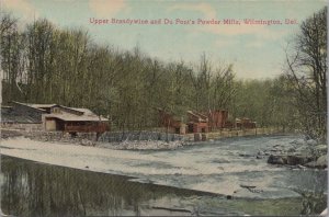 Postcard Upper Brandywine and Du Pont's Powder Mills Wilmington DE
