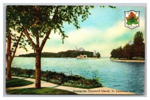 Vintage 1910s Postcard Among the Thousand Islands, St. Lawrence River, New York